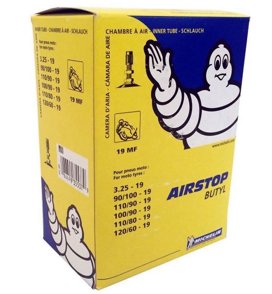 Michelin Airstop 19MF 90/100-19 İç Lastik Innner Tube Valve