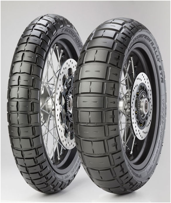 Pirelli Set 90/90-21 (A) ve 130/80R17 Scorpion Rally STR Ön Arka Takım