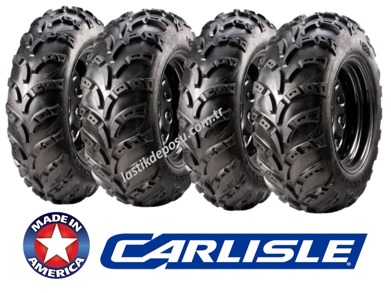 Carlisle Set 26x8-14 26X10-14 AT489-2 ATV-UTV Lastik Ön-Arka USA