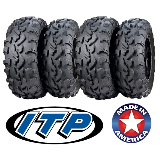 ITP 25x8R12 ve 25X10R12 Bajacross ATV-UTV 8 Kat Lastik Takımı