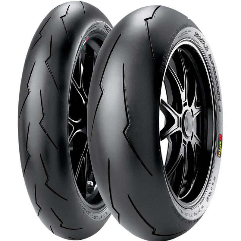 Pirelli Set 120/70ZR17 SC1 ve 190/55ZR17 SC2  Diablo SuperCorsa SC V3 Ön Arka Takım