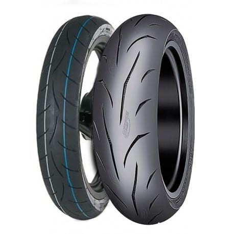 Mitas Set 110/70-17 MC50 ve 150/60ZR17 Sport Force Plus Ön-Arka Takım