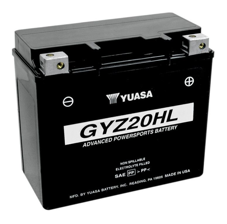 Yuasa GYZ20HL 12V20AH Yüksek Performans AGM Motosiklet Aküsü