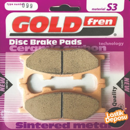 YAMAHA TDR 125 Ön Fren Balatası Goldfren S3-099
