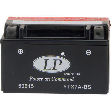 LP YTX7A-BS 12V7AH Bakımsız AGM Motosiklet Aküsü