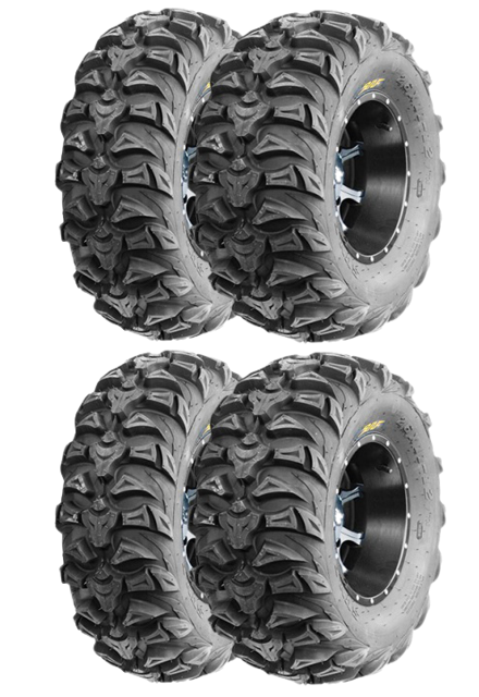 SunF Set 25x8-12 ve 25X10-12 A040 DRAGON Atv Utv Lastik Takımı Ön-Arka