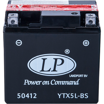 LP YTX5L-BS 12V4AH Bakımsız AGM Motosiklet Aküsü