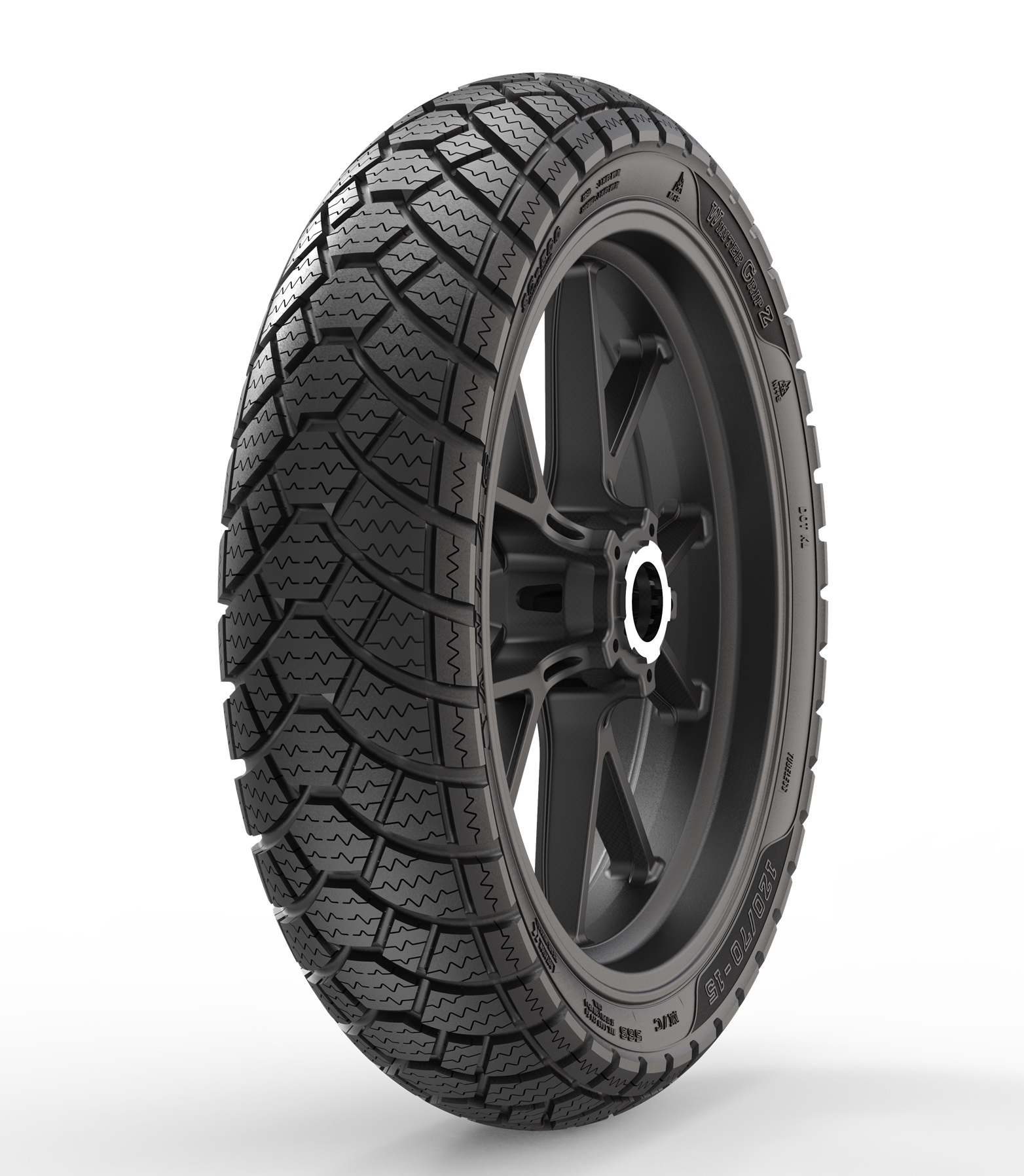 Anlas Set 100/80-17 ve 110/80-17 SC500 Winter Grip-2 Ön Arka Takım Kış Lastiği