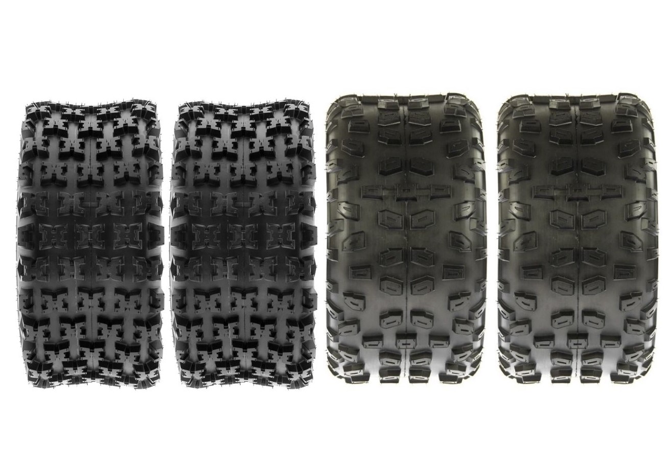 SunF Set 21x7-10 ve 20X11-9 A027-A035 6 Kat Atv Lastik Ön-Arka