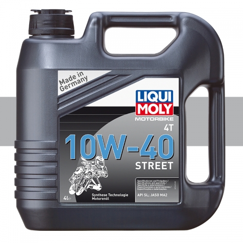 Liqui Moly Motosiklet Motor Yağı 10W-40 4T Sentetik Street 4L