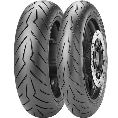 Pirelli 120/70R14 Diablo Rosso Scooter Ön Lastik 55S