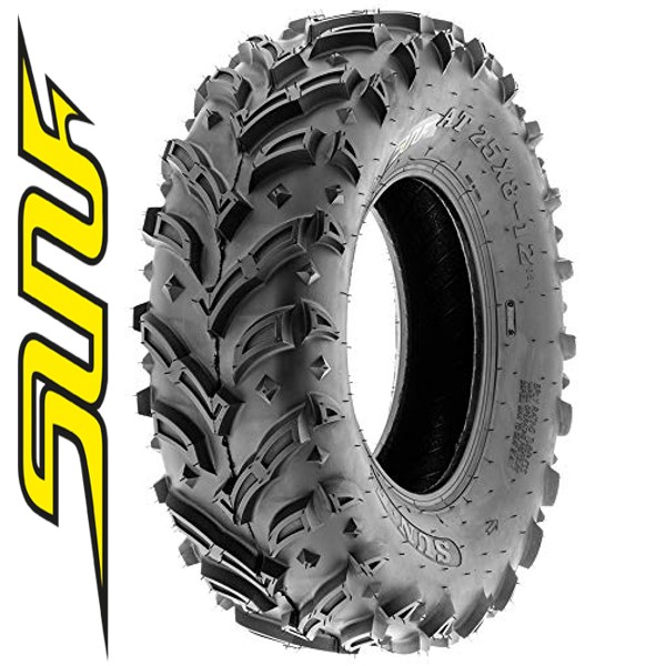 SunF 25x8-12 A024 Mud Trail  6PR Atv-Utv Ön Lastik