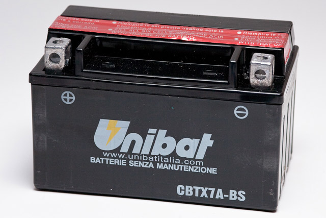 Unibat Sym Fiddle 3 CBTX7A-BS 12V6AH  Motosiklet ve ATV Aküsü