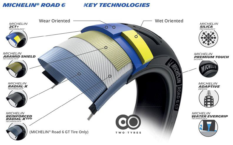 Michelin 190/50ZR17 Road6 GT Arka Lastik (4622)