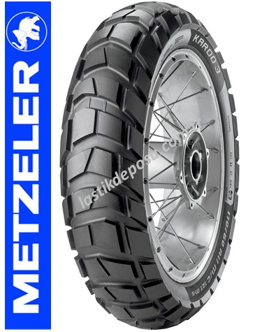 Metzeler 140/80-18 Karoo3 M/C 70R M+S Arka Motor Lastiği