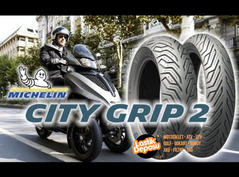 Michelin 140/70-15 City Grip 2 69S Arka Motosiklet Lastiği