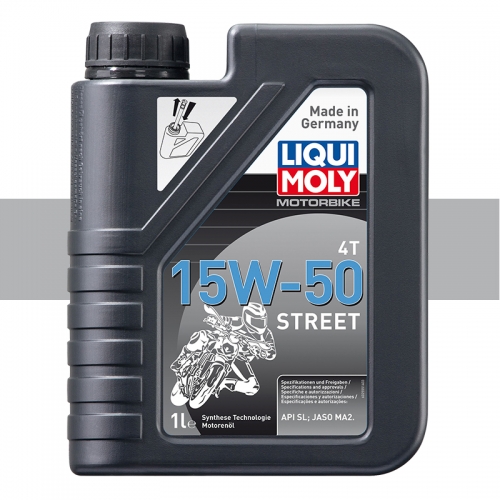 Liqui Moly Motosiklet Motor Yağı 15W-50 4T Sentetik Street 1L