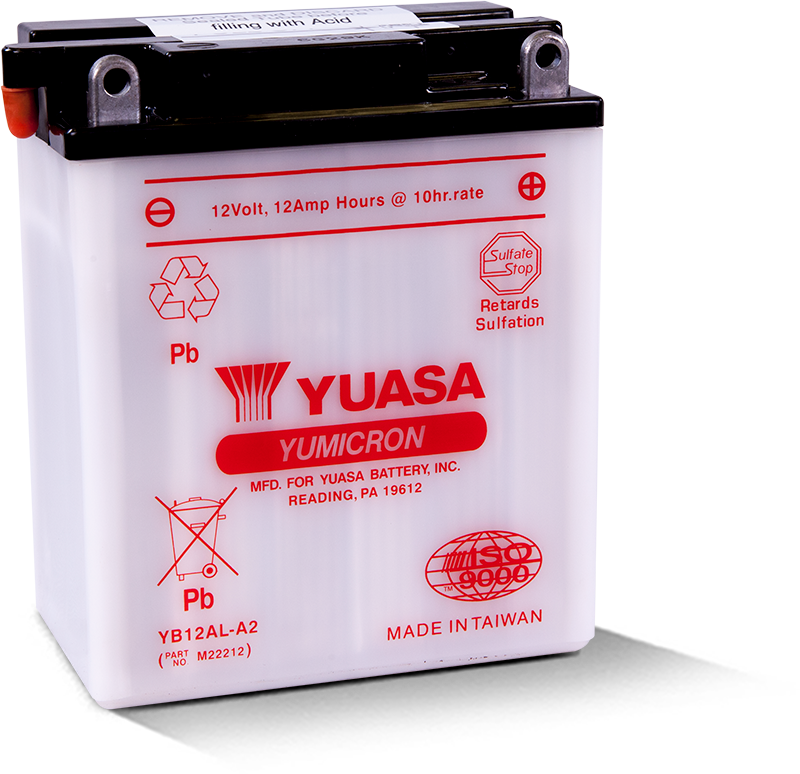 Yuasa YB12AL-A2 12V12 AH Motosiklet Aküsü