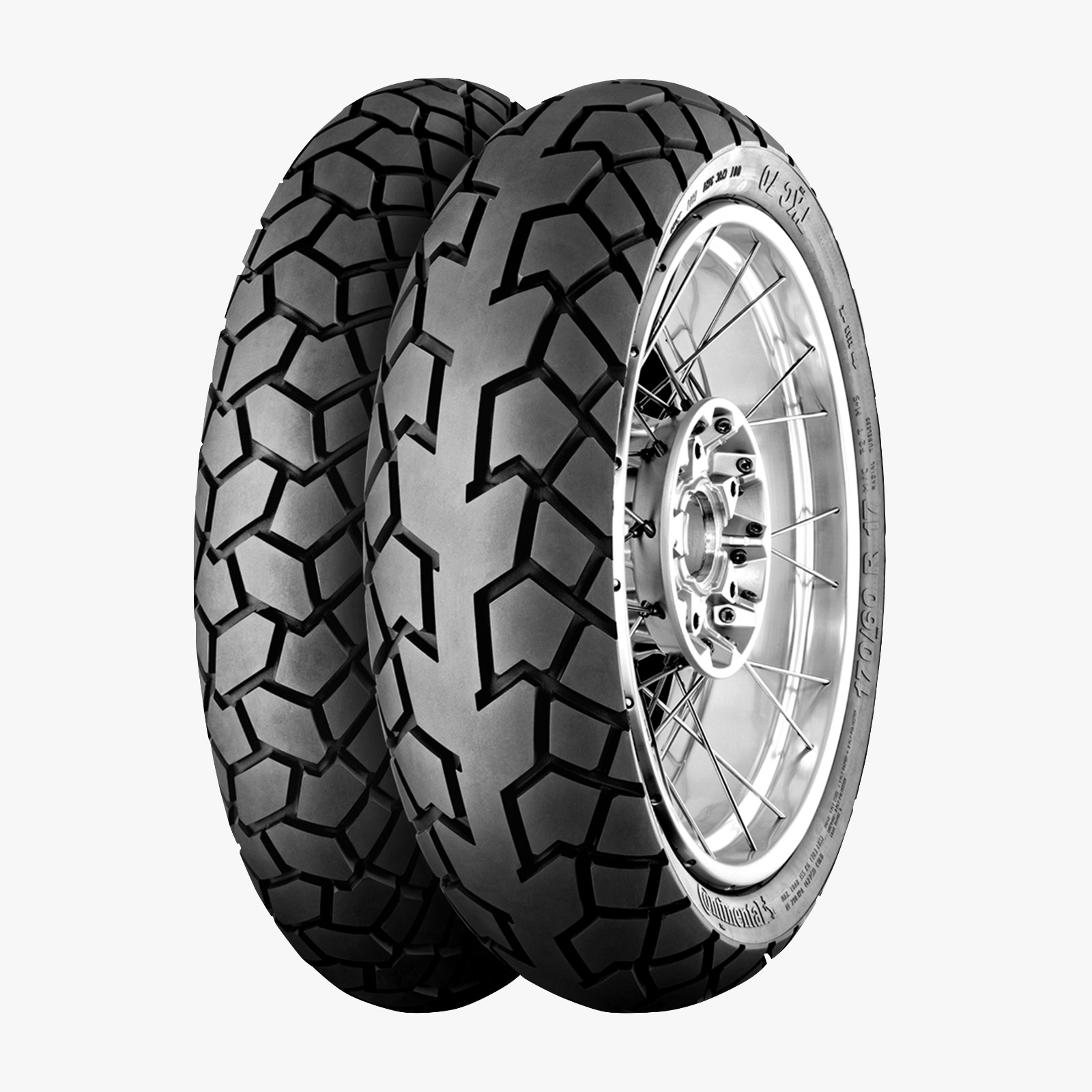 Continental Set 110/80R19 ve 150/70R18 TKC70 M+S Ön Arka Lastik