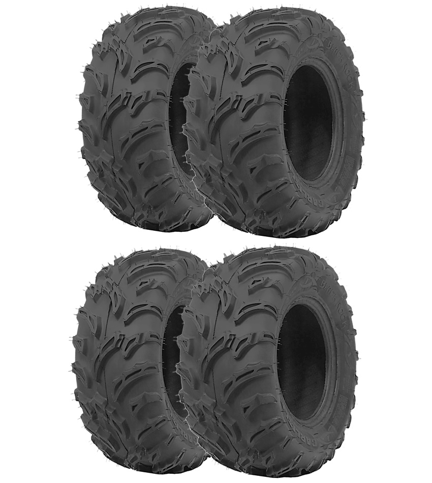 Carlisle Set 25x8-12 ve 25x10-12 Black Rock Ön Arka Atv Utv Lastikleri USA Carlisle Set 25x8-12 ve 25x10-12 Black Rock Ön Arka Atv Utv Lastikleri USA