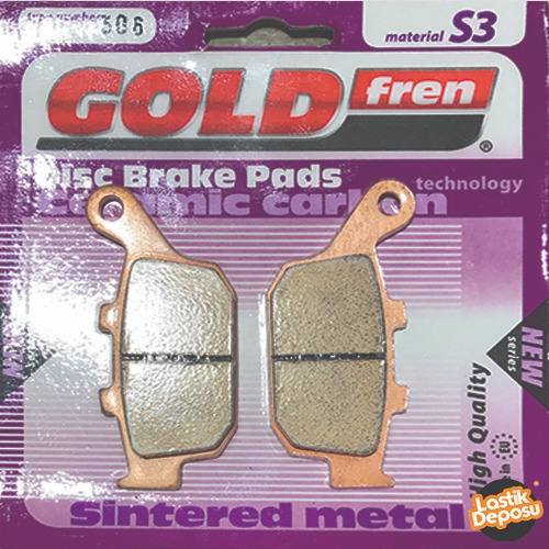 Honda 750 Integra Arka Fren Balatası Goldfren S3-306