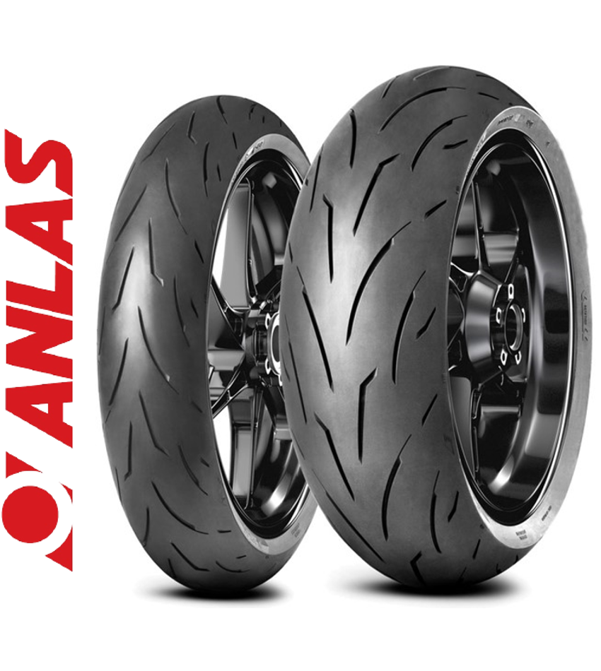 Anlas Set 110/70ZR17 ve 140/70R17 Viento Sport Ön Arka Takım