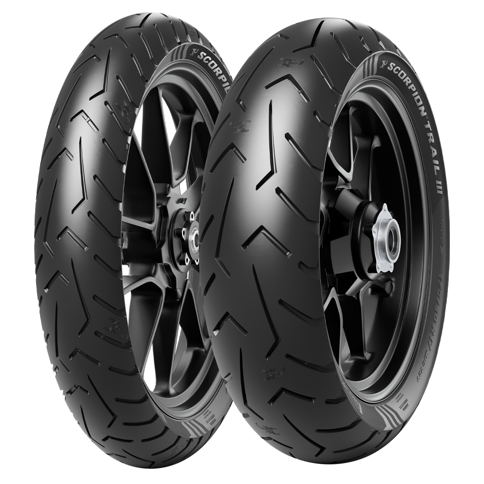 Pirelli Set 110/80R19 ve 150/70ZR17 Scorpion Trail 3 Ön Arka Takım