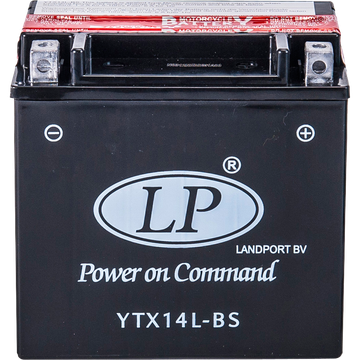 LP YTX14L-BS 12V12AH AGM Motosiklet Aküsü