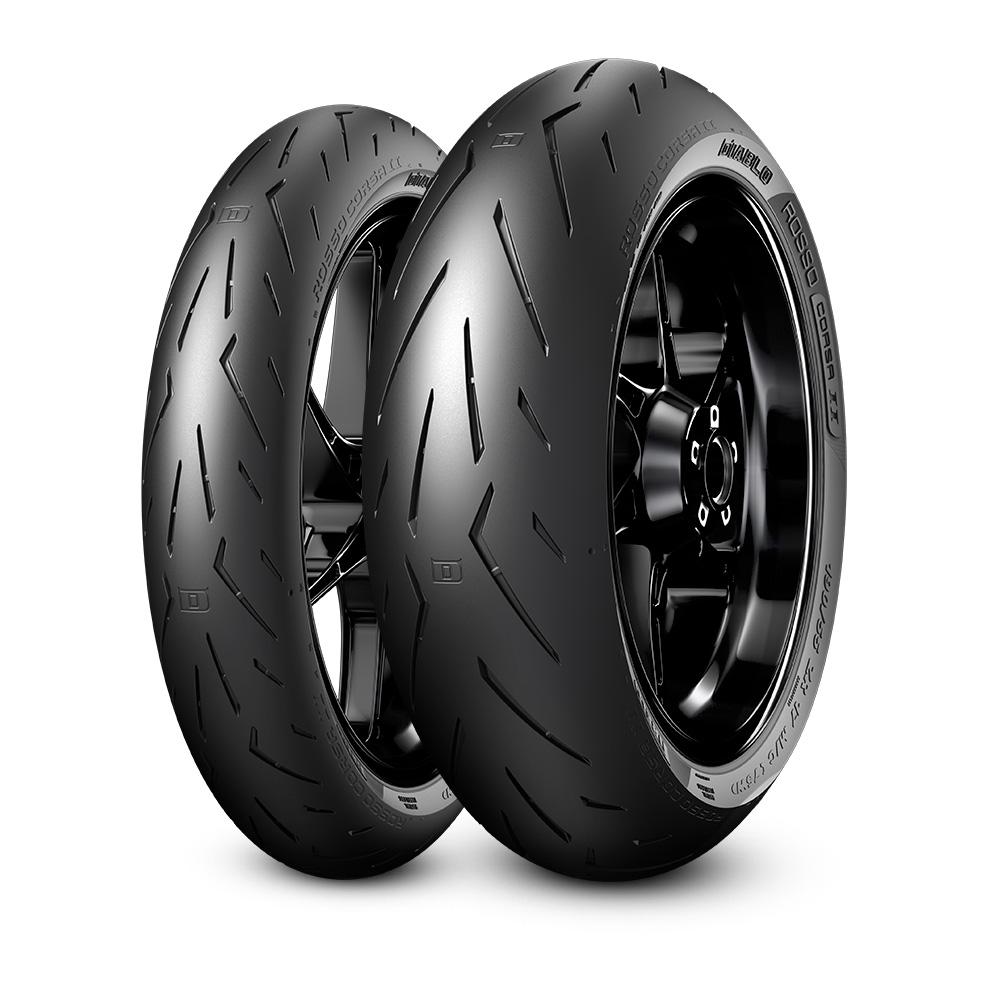 Pirelli Set 120/70ZR17 ve 190/50ZR17 Diablo Rosso Corsa 2 Ön Arka Takım